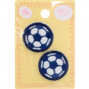 ワッペン 『お気に入りワッペン ミニワッペン サッカーボール MOW484』 KIYOHARA 清原|ワッペン|ソーイング