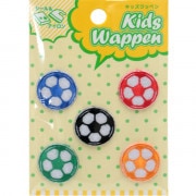 ワッペン 『キッズワッペン サッカーC KWP-52』|ワッペン|ソーイング