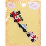 ワッペン 『お気に入りワッペン 連続ワッペン パトカー MOW547』 KIYOHARA 清原|ワッペン|ソーイング