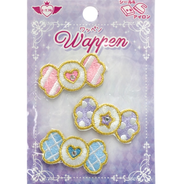ワッペン 『いろコレワッペン キャンディストア ICW-14』 ソーイング