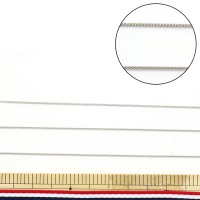 手芸金具 『キヘイチェーン 1m シルバー RD830』|その他|ビーズ