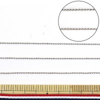 手芸金具 『ボールチェーン 1m シルバー BC1.5/DC』|その他|ビーズ