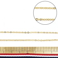 手芸金具 『チェーンネックレス 小判 ゴールド RD245-GOL』|その他|ビーズ