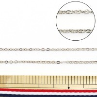 手芸金具 『チェーンネックレス 小判 シルバー RD245-NIK』|その他|ビーズ