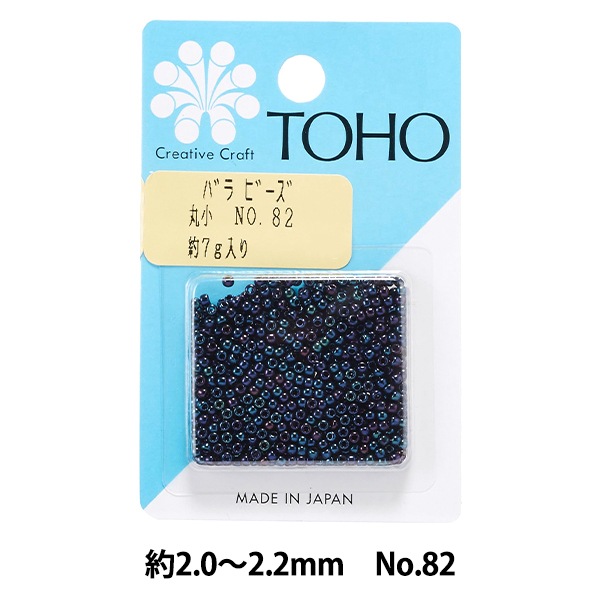 ビースト ビーズ 『バラビーズ 丸小 No.82』 TOHO BEADS トーホービーズ