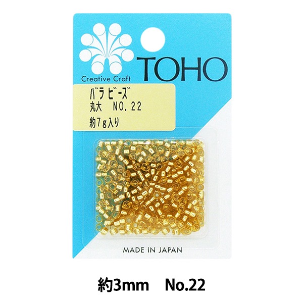 ビーズ 『バラビーズ 丸大 No.22』 TOHO BEADS トーホービーズ ビーズ
