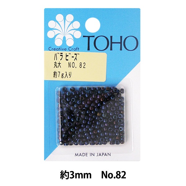 ビーズ 『バラビーズ 丸大 No.82』 TOHO BEADS トーホービーズ ビーズ