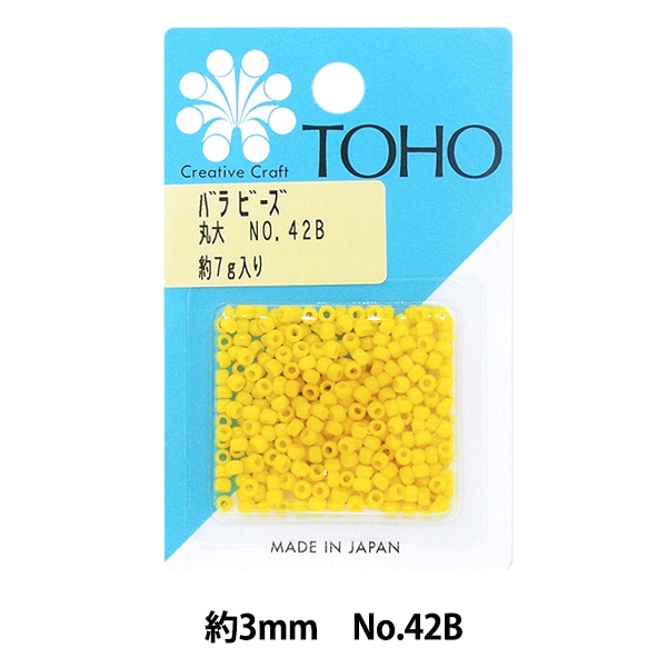 ビーズ 『バラビーズ 丸大 No.42B』 TOHO BEADS トーホービーズ ビーズ