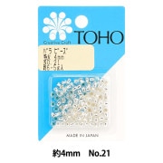 ビーズ 『バラビーズ 特大 No.21』 TOHO BEADS トーホービーズ|ガラスビーズ|ビーズ