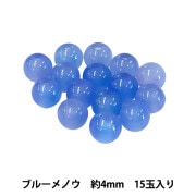 ビーズ 『ブルーメノウ 約4mm 15玉入り BDPP-415/31B』|その他|ビーズ