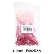 ビーズ 『DXフラワービーズ M2 約14mm 約200個入り ASH-FL14-M2』|アクリルビーズ|ビーズ