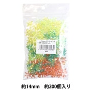 ビーズ 『DXフラワービーズ M3 約14mm 約200個入り ASH-FL14-M3』|アクリルビーズ|ビーズ