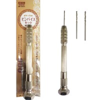 手芸金具 『頭部回転式 ピンバイスセット (1.3 1.6 1.9mm) No.59963』|道具・用具|UVレジン