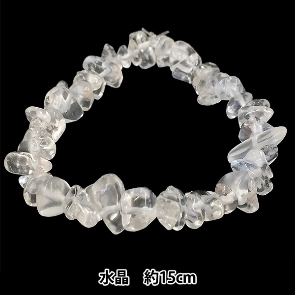 ビーズセール】 ビーズ 『プチビーズ 水晶 約15cm BDPU-15/1』 ビーズ