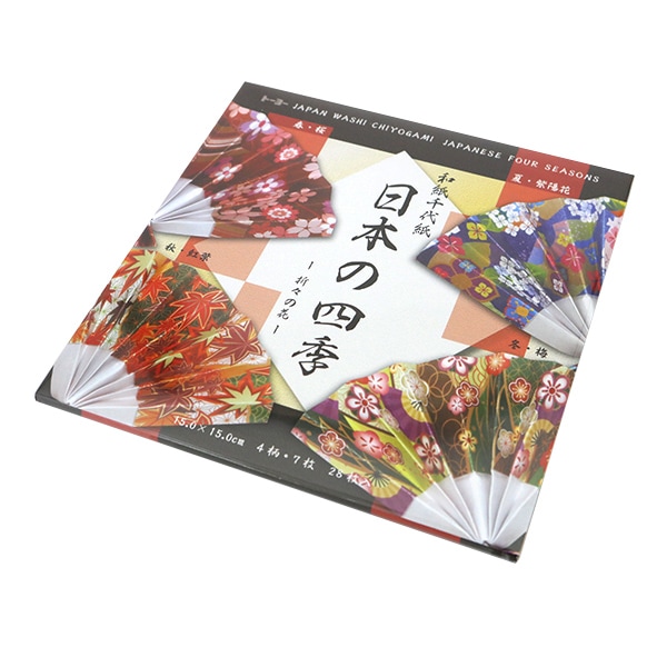 折り紙 千代紙 『和紙千代紙 日本の四季』 トーヨー 画材,紙類| ホビー