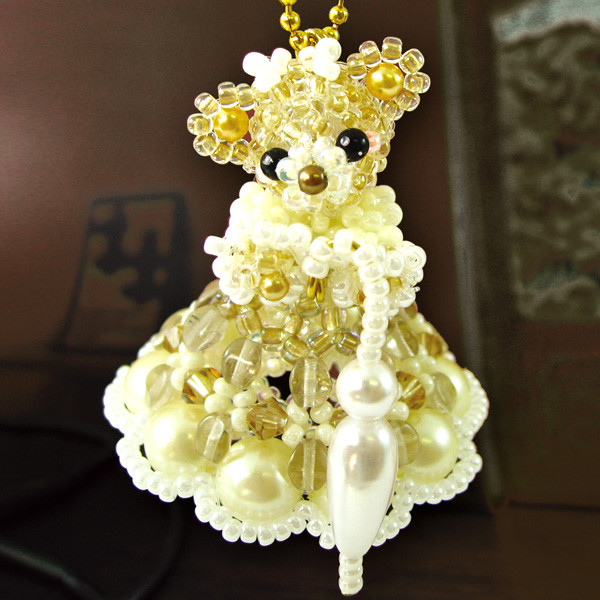 ビーズキット 『おめかしドールキット くれーぷちゃん BFK-261