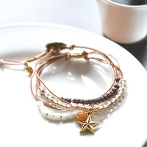 MISSOMA GOODHANDS ビーズ ジェムストーンブレスレット 4色展開 ☆MISSOMA☆イン グッド ハンズ ビーズブレスレット【4カラー