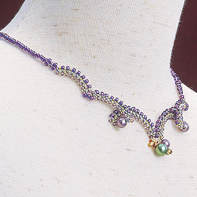 ӡå ؤϤƤΥӡƥå꡼ 饤ȥ󥰥륦֤Υͥå쥹 SA-5B TOHO BEADS ȡۡӡ