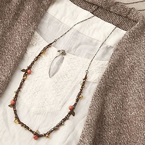 ݥå إӡǤ󤿤!ꥢԤߤΥ꡼å ڤμ¤Υ󥰥ͥå쥹 No.10 TOHO BEADS ȡۡӡ