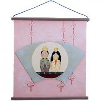 型紙 『和風タペストリー (扇) P-438』 Country Craft カントリークラフト|パターン|トールペイント