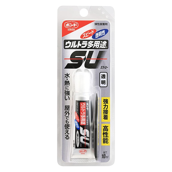 たつ　RP8　特注　接着なし　接着剤必要 接着剤 『ボンド ウルトラ多用途SU クリヤー 10ml #04591