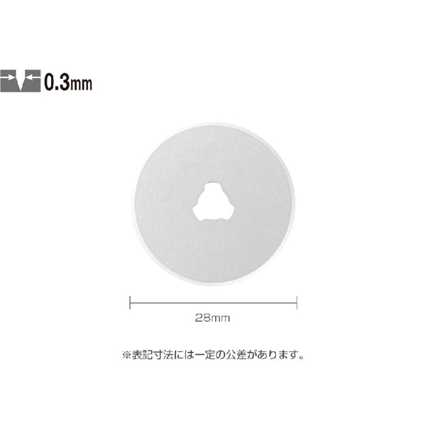カッター 『円形刃28ミリ RB28-2』 レザークラフト(革工芸),道具・用具