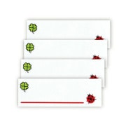 ワッペン 『ネームラベル てんとう虫 GA518-58133』 PIONEER パイオニア|ワッペン|ソーイング