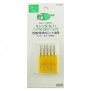 ミシン針 『ニット用ミシン針 5本ケース 2-255 No.11』 YUSHIN 遊心【ユザワヤ限定商品】|針|ソーイング