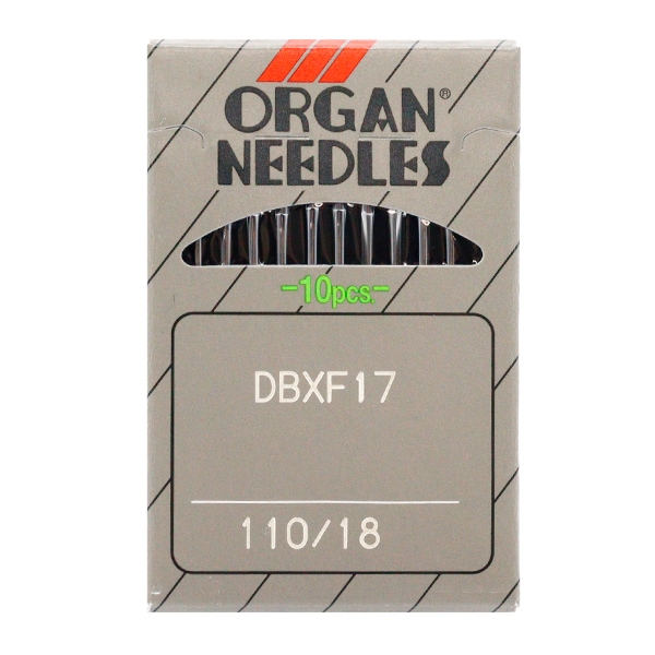 ミシン針 『工業用ミシン針 レザー専用針 DB×F17 #18』 ORGAN NEEDLES