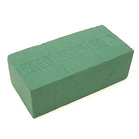 吸水フォーム 『オアシスデラックス 角型 W23cm×D11cm×H8cm』 oasis