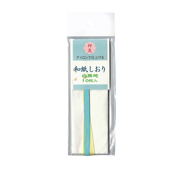 和紙 『和紙しおり《白》 KT554』 フラワー,押し花,用具・材料