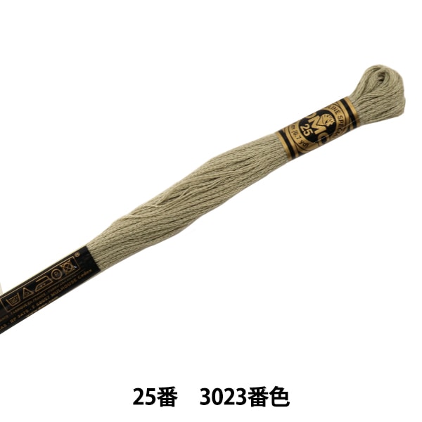 �ɤ��夦�� ��DMC 25�ֻɽ��� 3023�ֿ��� DMC �ǥ������ॷ��