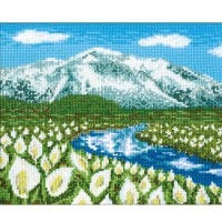 刺しゅうキット 『クロスステッチ刺繍キット オノエ・メグミ 木々の
