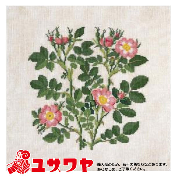 輸入刺しゅうキット 『Fremme 輸入刺繍キット APPLE ROSE アップル
