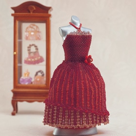 ターコイズ ビーズ装飾 ドレス ターコイズ ビーズ装飾 ドレス