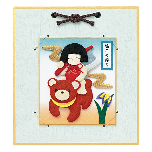 節句手芸キット 『押絵 豆色紙 すこやか金太郎 LH-73』 Panami パナミ