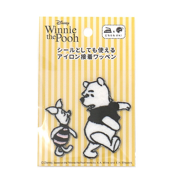 ワッペン 『アイロン接着 ワッペン ディズニー くまのプーさん