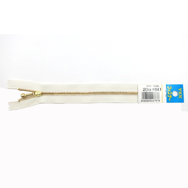 YKK ���ե�����ɥե����ʡ� 20cm 841/���եۥ磻��/10�ĥ��å� �ڤޤȤ��㤤�������