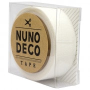 お名前ラベルシール 『NUNO DECO TAPE (ヌノデコテープ) しろいくも 11-863』 KAWAGUCHI カワグチ 河口|ワッペン|ソーイング