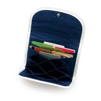 手芸キット 『じゃばらカードケースキット 紺 JC-2』 Panami パナミ タカギ繊維|かんたん手芸