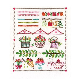 刺しゅうキット 『刺繍キット ステッチコレクション 2 2039