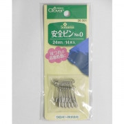 ピン 『安全ピン No.2 31mm 14本入り 26-303』 Clover クロバー