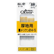 手縫い針 『ぬい針 絆 厚地用 メリケン針4・5 18-104』 Clover クロバー|針|ソーイング