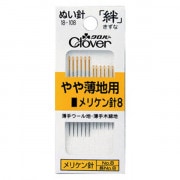 手縫い針 『ぬい針 絆 やや薄地用 メリケン針8 18-108』 Clover クロバー|針|ソーイング