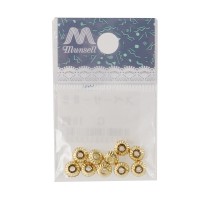 手芸金具 『スペーサー #8 ゴールド 10個入り』|金具・留め具|ビーズ