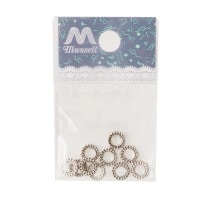 手芸金具 『スペーサー #12 シルバー 10個入り』|金具・留め具|ビーズ