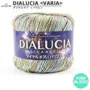 春夏毛糸 『DIALUCIA VARIA (ダイヤルチアバリエ) 8202』 DIAMOND ダイヤモンド|メーカーで探す|毛糸_