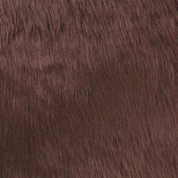 リアル　ブラウンファー生地 生地/スイングファー（ブラウン） | NUIGOTO