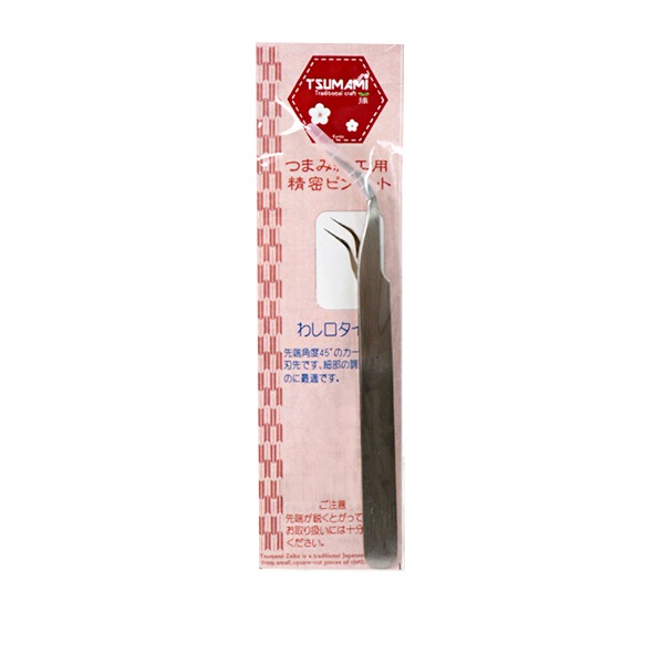 精密ピンセット　手芸用 わしロタイプ 28個 手芸工具 『つまみ細工精密ピンセット (C)』 ソーイング,道具・用具