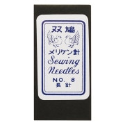 手縫い針 『N-双鳩メリケン針 長No.8 12-247』 Clover クロバー|針|ソーイング